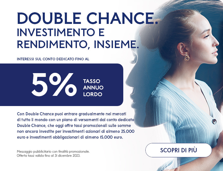 Investi con Mediolanum e Double Chance