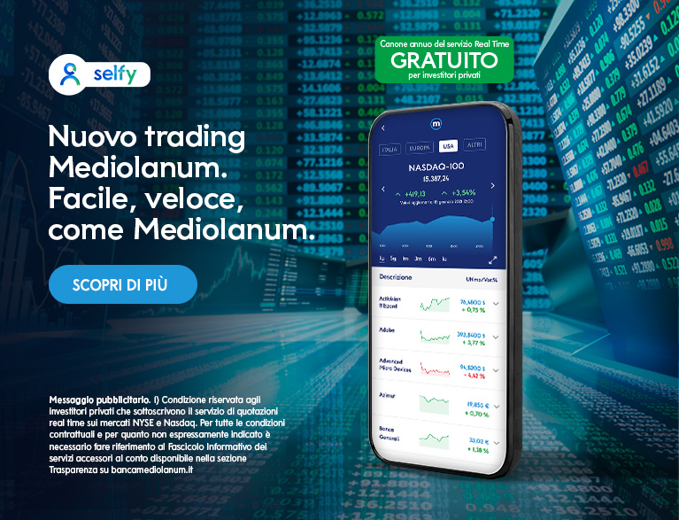 Fai trading con la nuova piattaforma Mediolanum